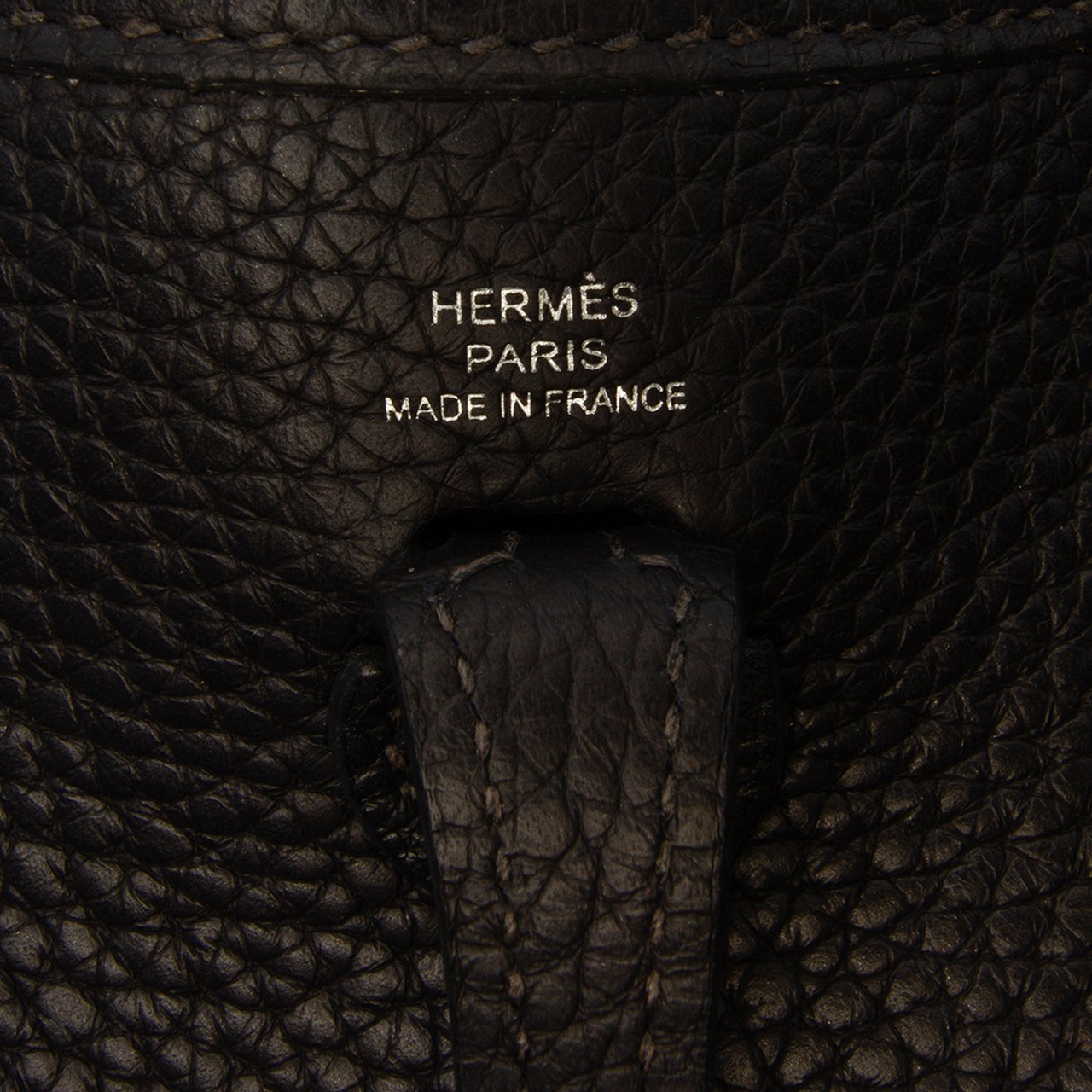 Hermès Clemence Evelyne TPM Blauw