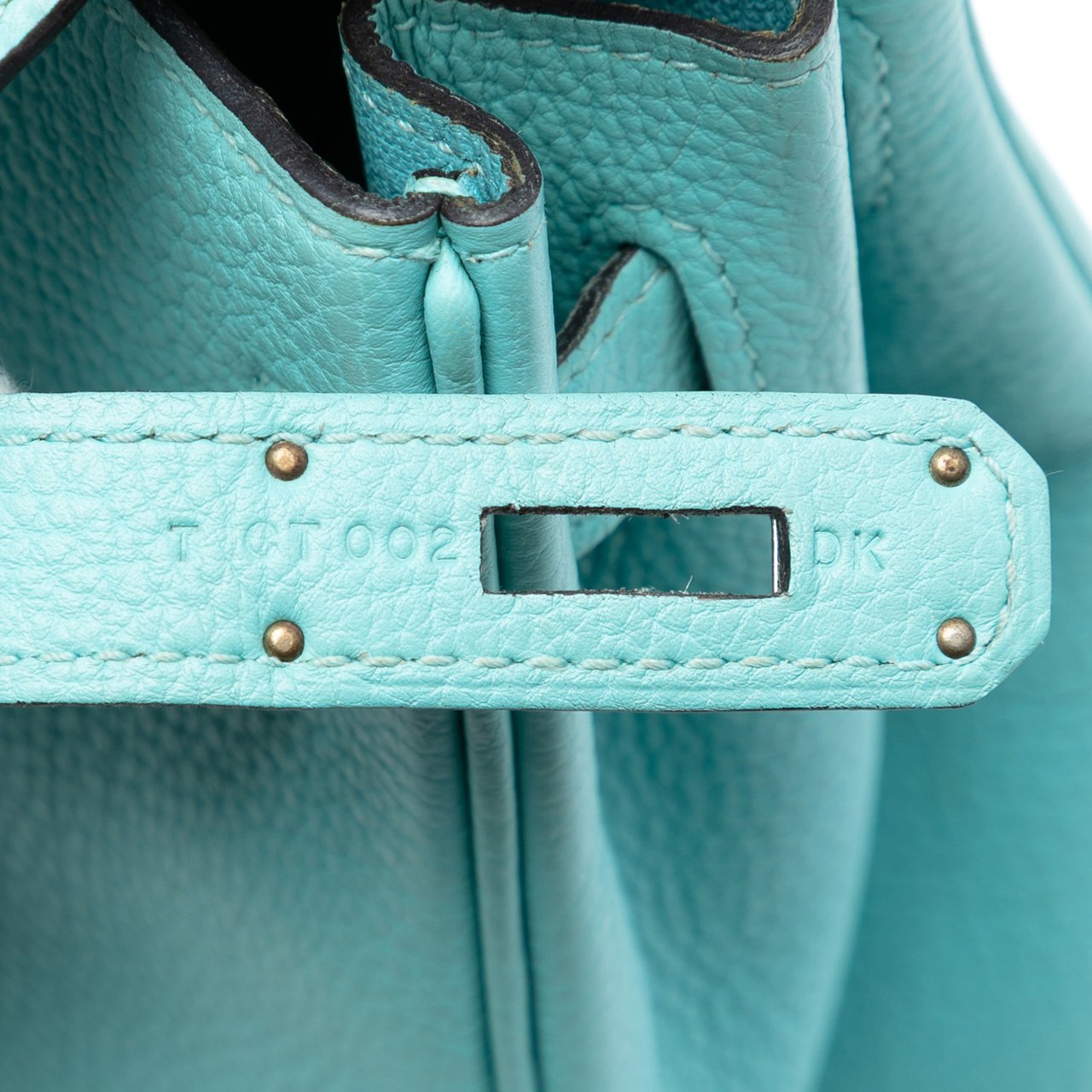 Hermès Togo Kelly II Retourne 32 Blauw