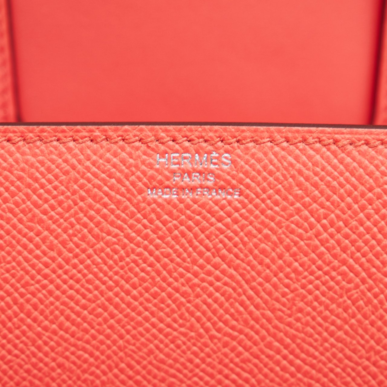 Hermès Mini Epsom Della Cavalleria Rood