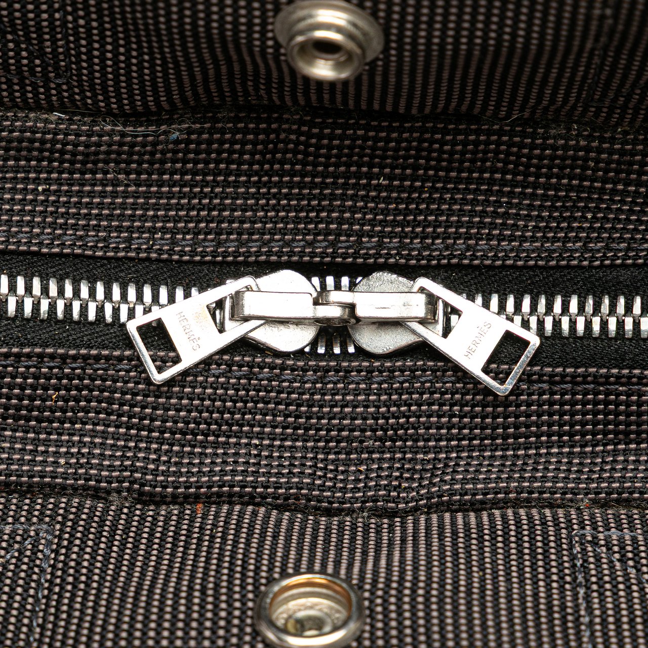 Hermès Canvas Herline PM Grijs