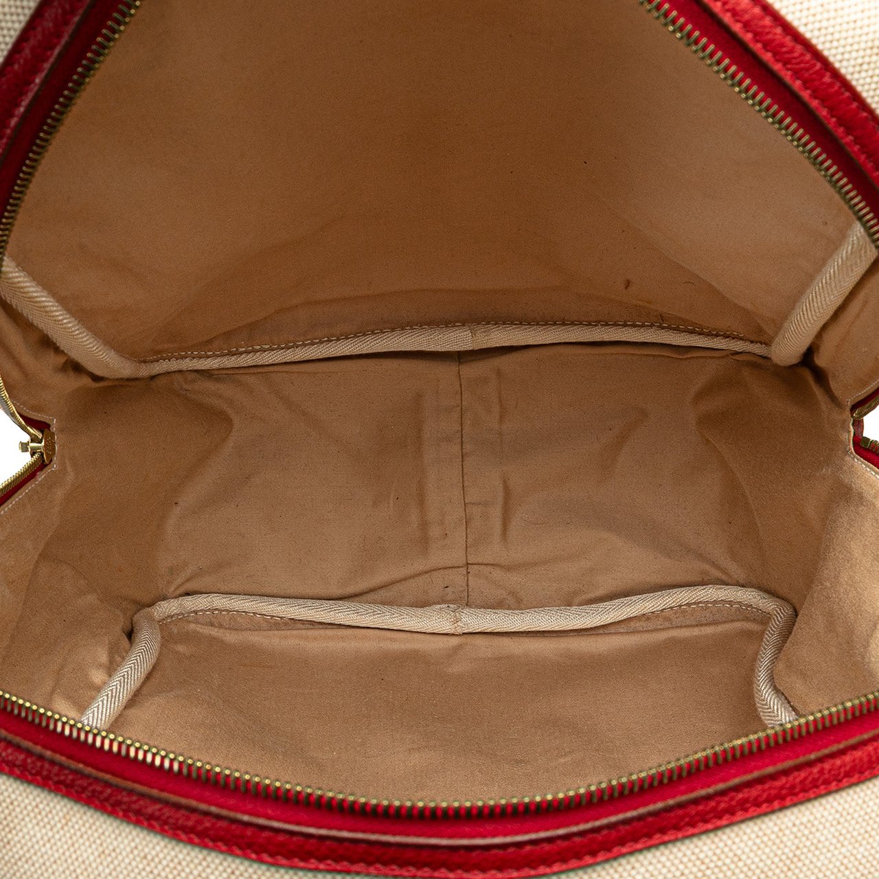 Hermès Toile and Clemence Victoria Messenger Bag Bruin