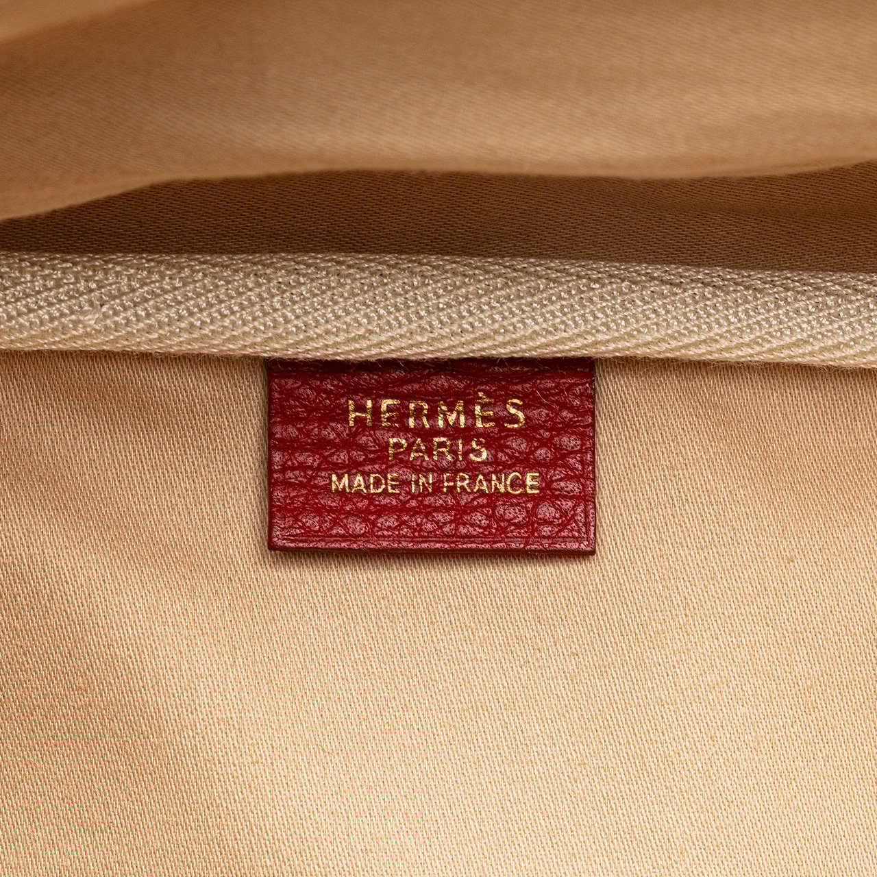 Hermès Toile and Clemence Victoria Messenger Bag Bruin