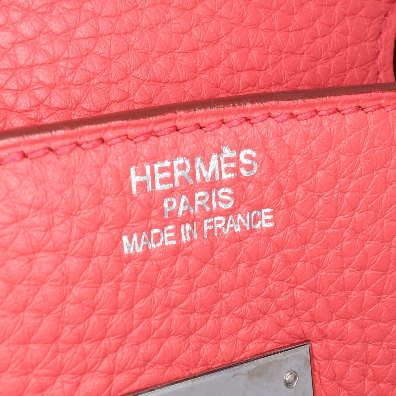 Hermès Togo Birkin Retourne 35 Rood