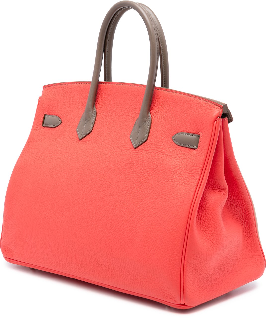 Hermès Tricolor Clemence and Swift Birkin Cascade Retourne 35 Roze