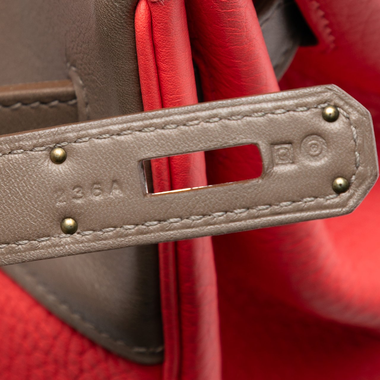 Hermès Tricolor Clemence and Swift Birkin Cascade Retourne 35 Roze