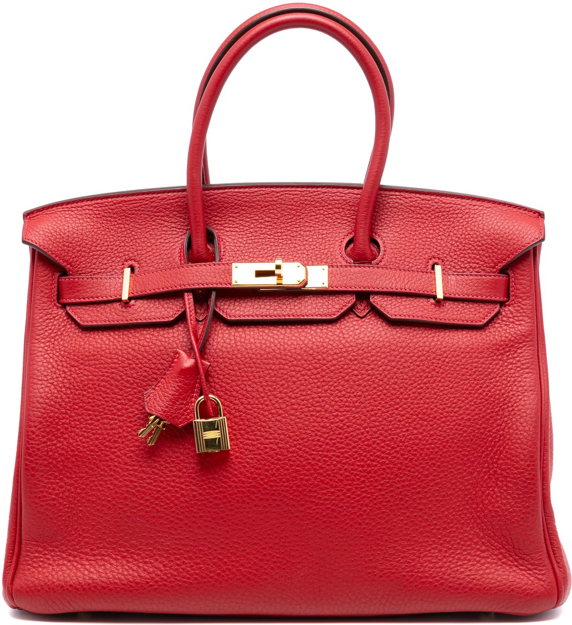 Hermès Togo Birkin Retourne 35 Rood