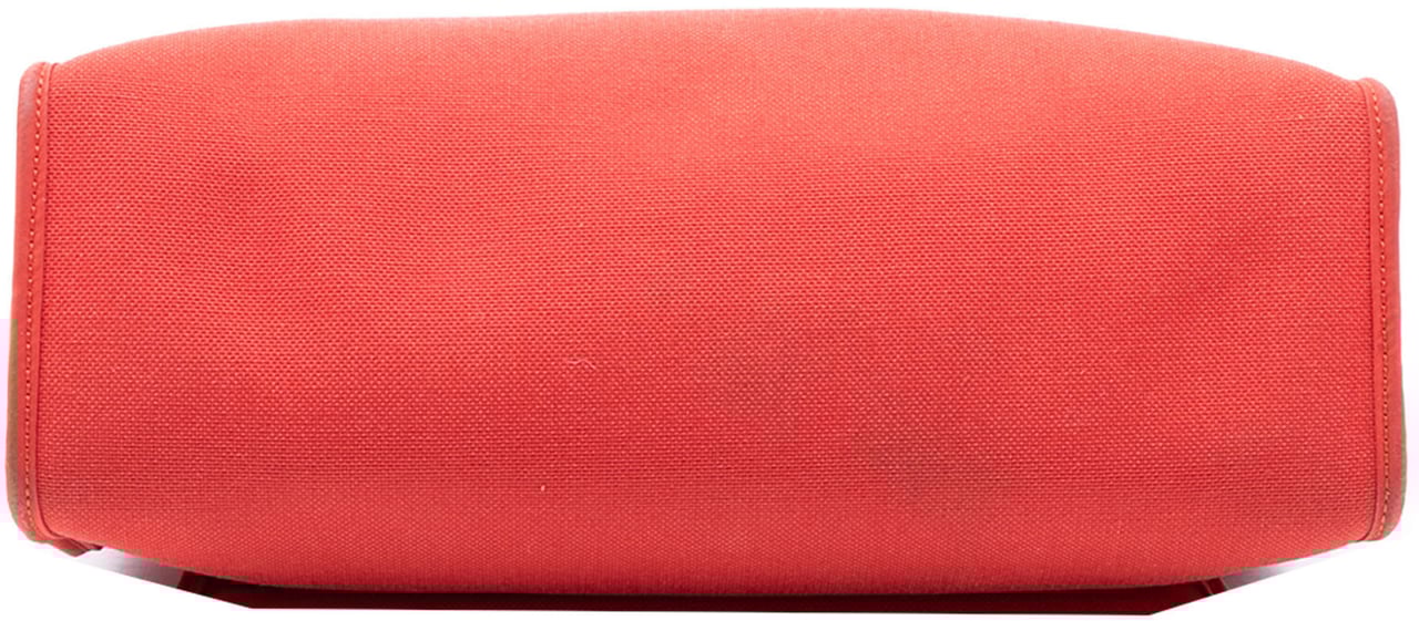 Hermès Toile Herbag Zip 31 Oranje