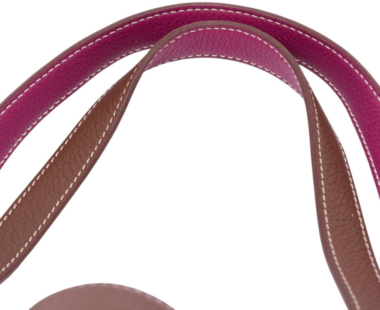 Hermès Clemence Double Sens 36 Bruin