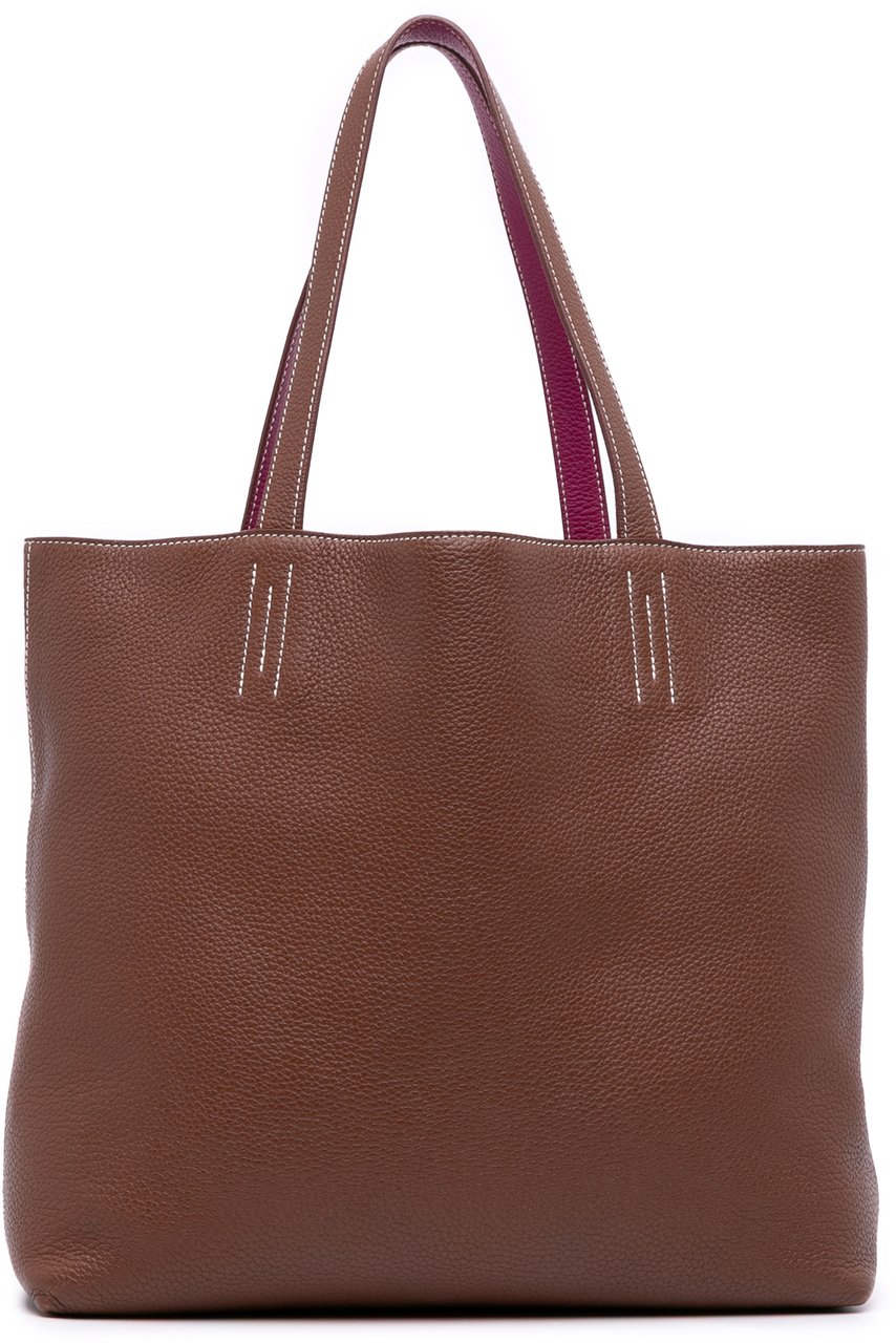 Hermès Clemence Double Sens 36 Bruin