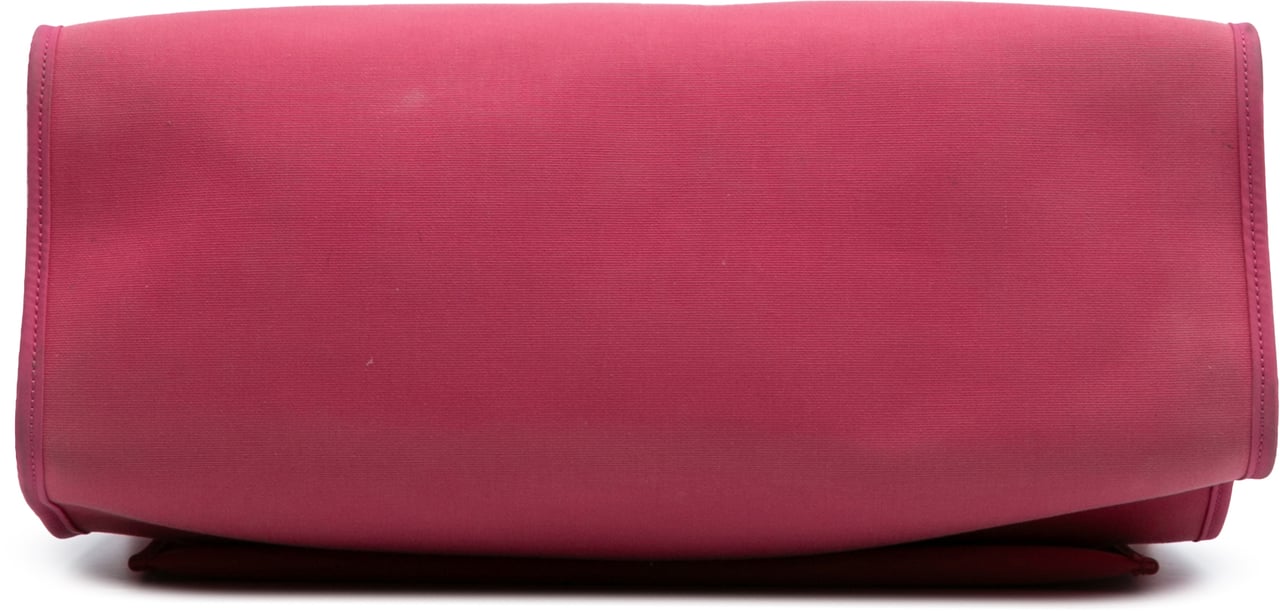 Hermès Toile Herbag Zip 39 Roze