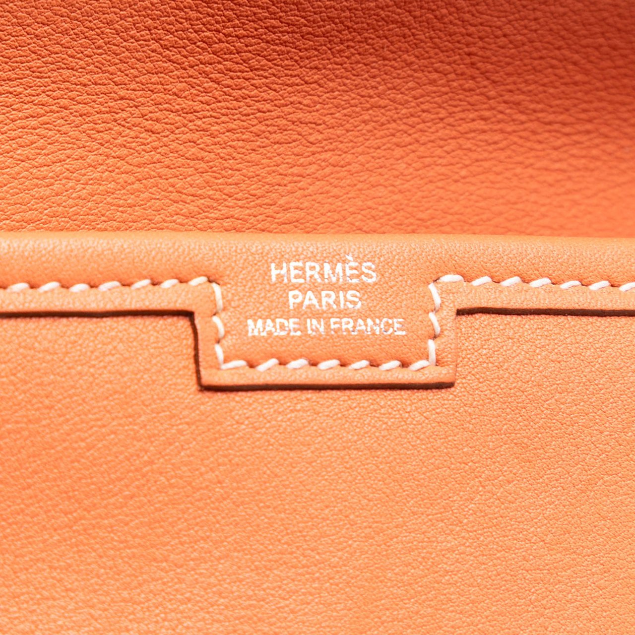 Hermès Swift Jige Duo Oranje