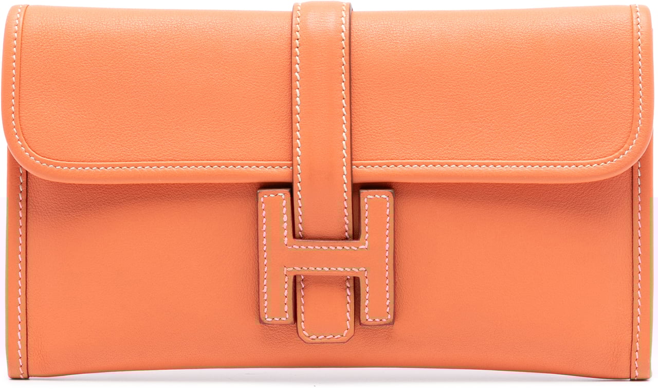 Hermès Swift Jige Duo Oranje