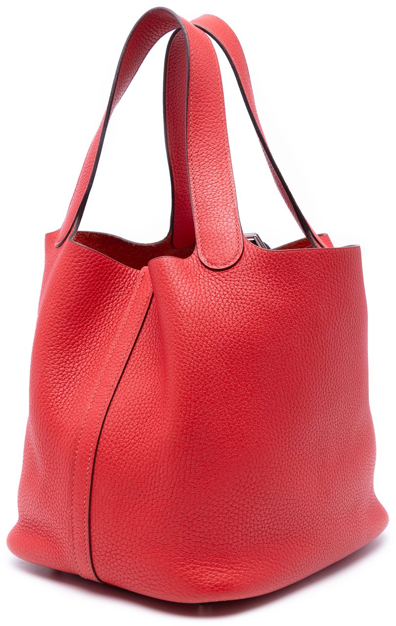 Hermès Clemence Picotin Lock 22 Rood