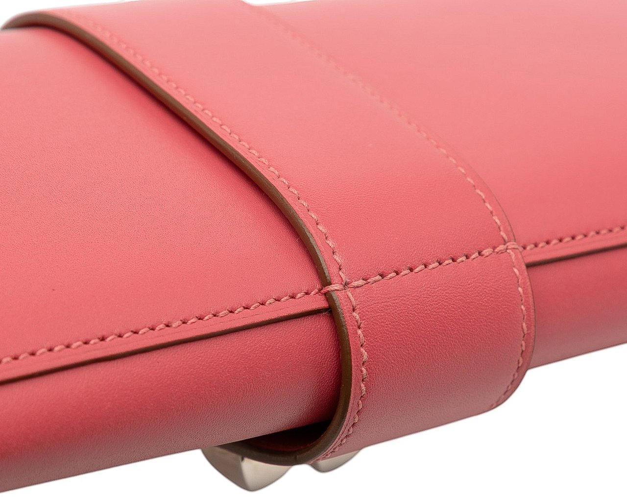 Hermès Tadelakt Medor Clutch 23 Roze