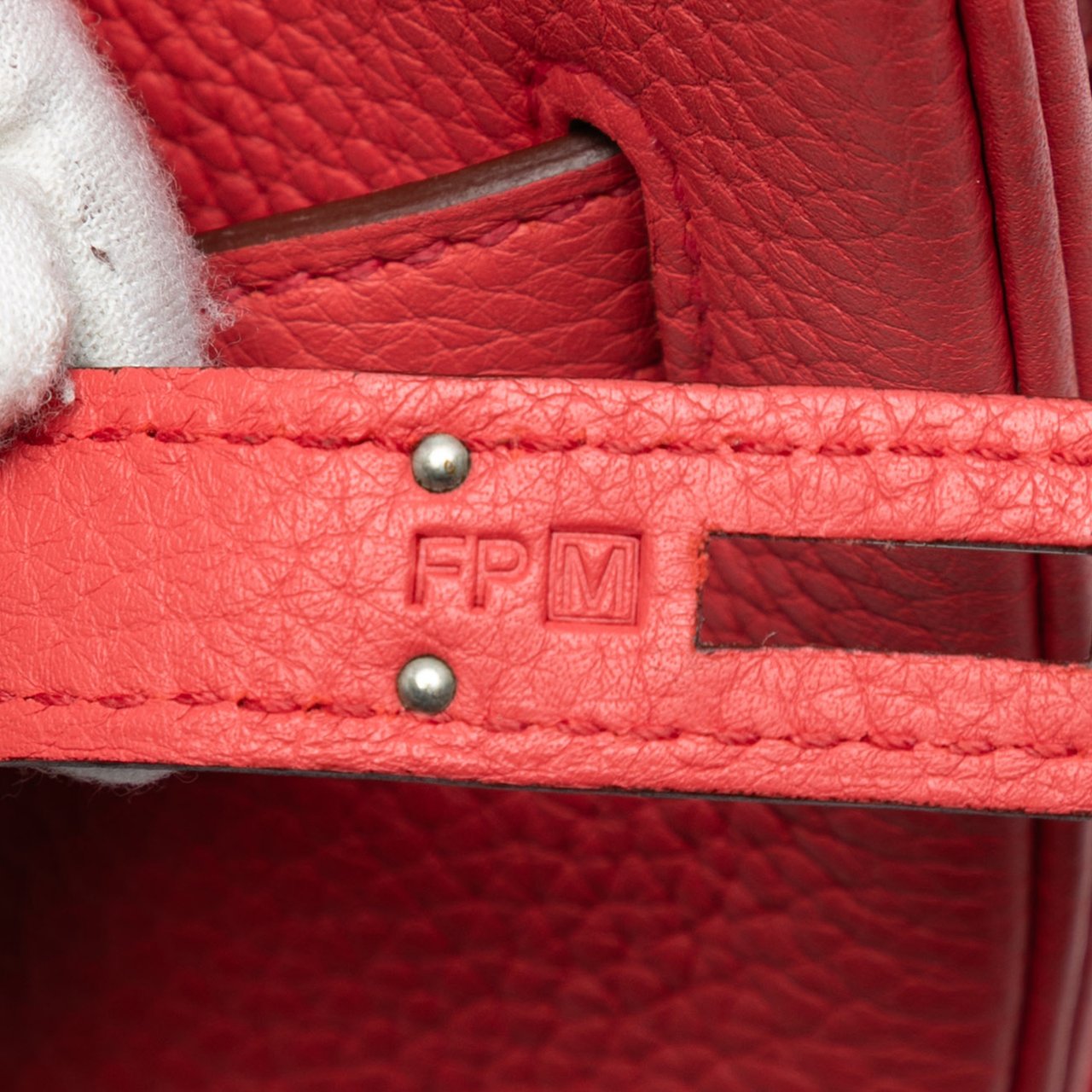 Hermès Togo Birkin Retourne 35 Rood
