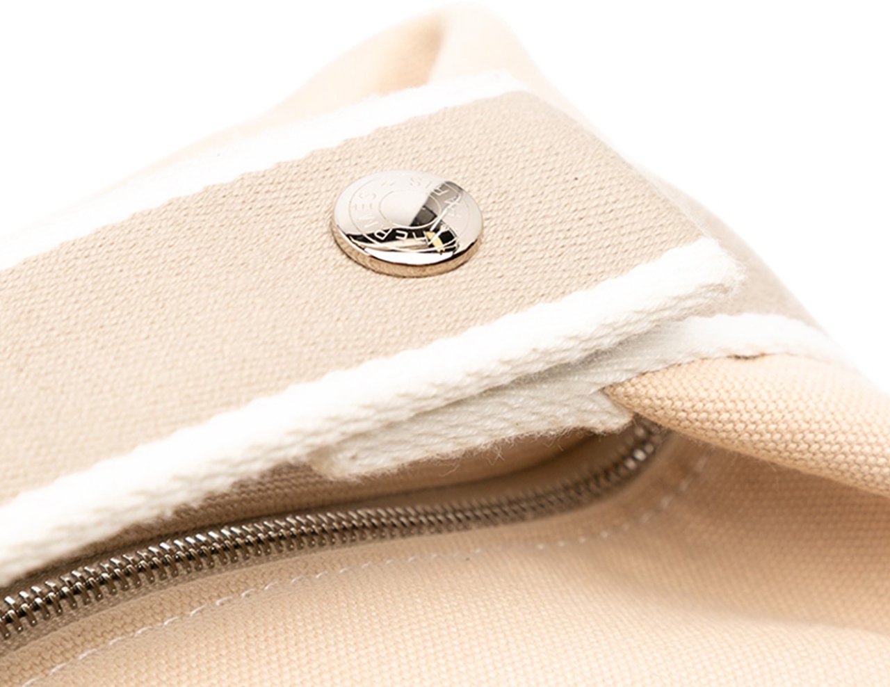 Hermès Small Canvas Bride A Brac Case Bruin