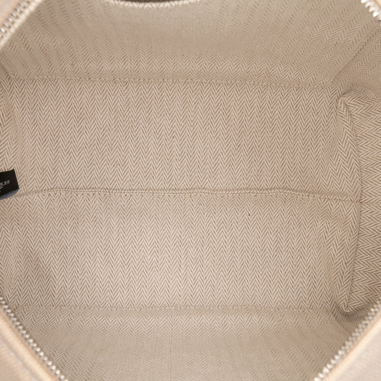 Hermès Small Canvas Bride A Brac Case Bruin