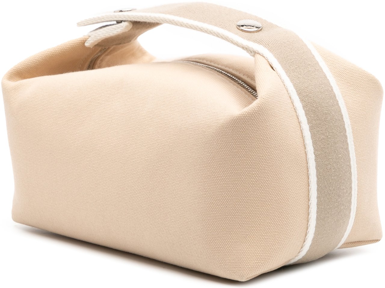 Hermès Small Canvas Bride A Brac Case Bruin