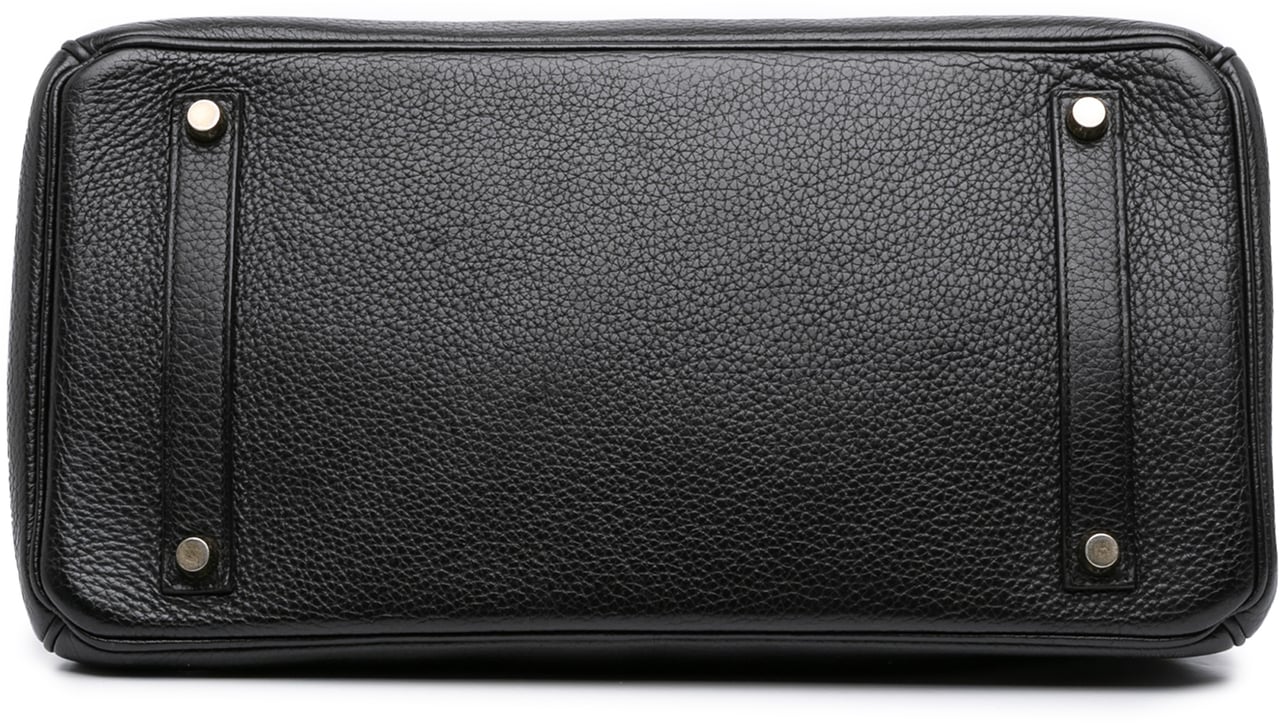 Hermès Togo Birkin Retourne 35 Zwart