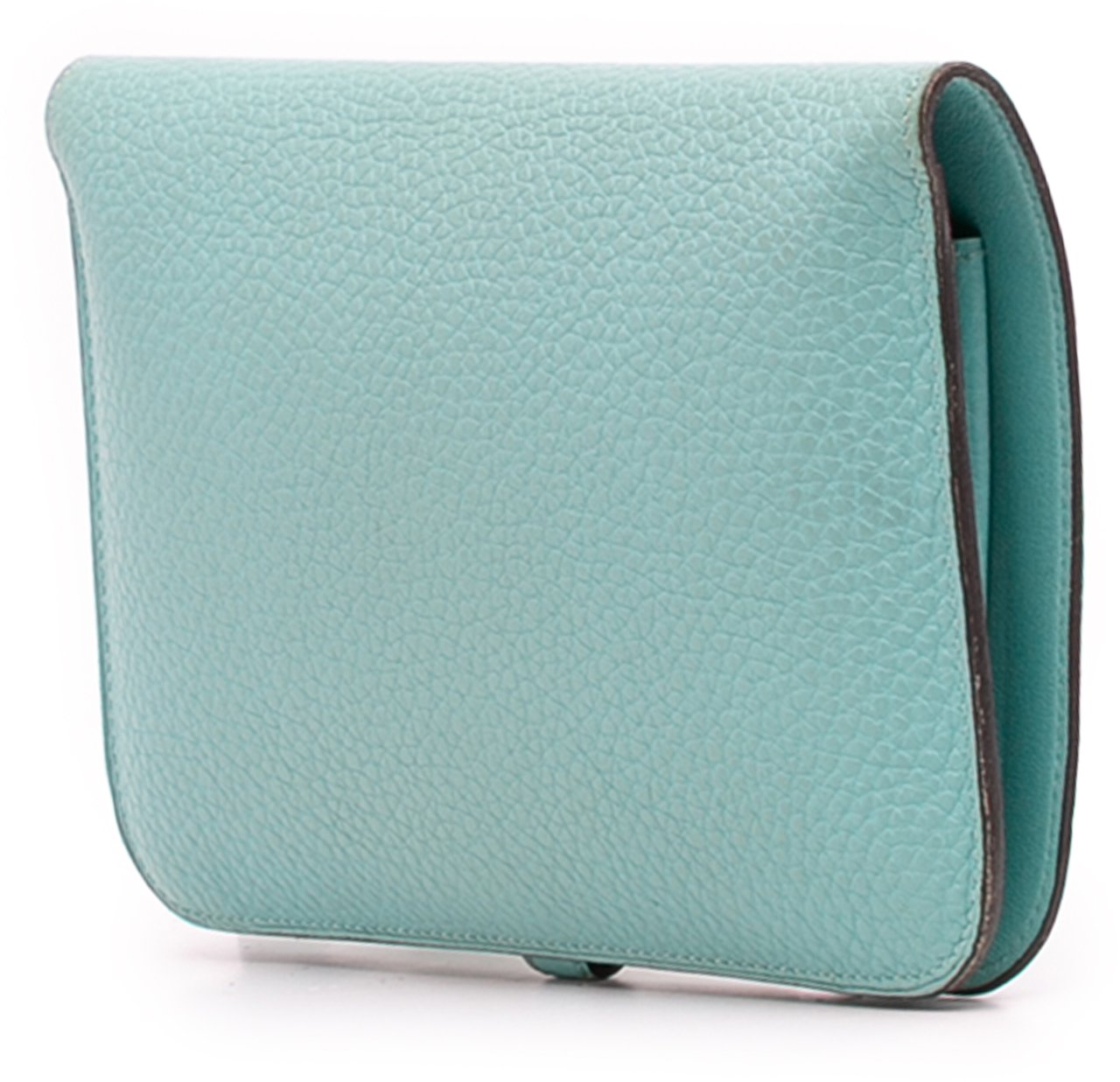 Hermès Togo Dogon Duo Wallet GM Blauw