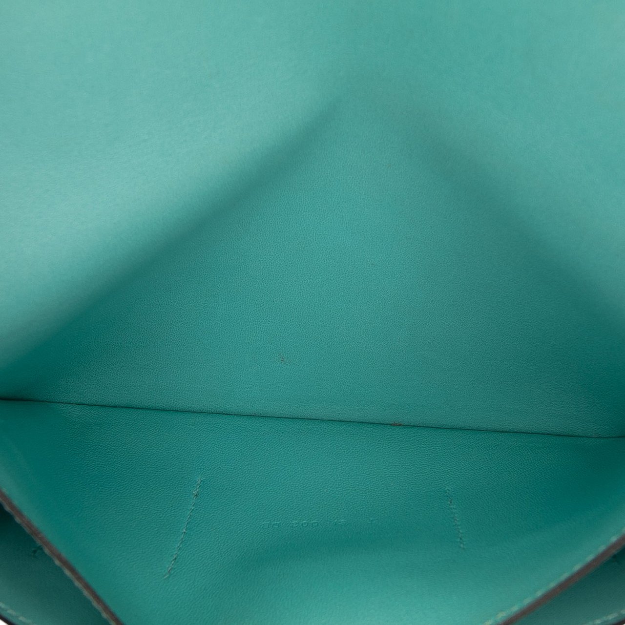 Hermès Togo Dogon Duo Wallet GM Blauw