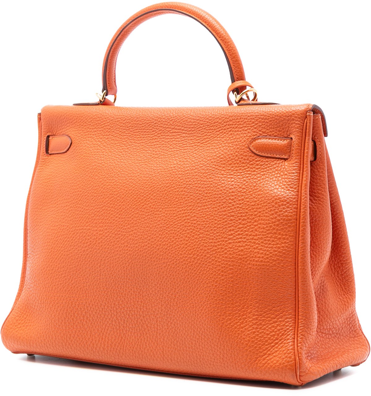 Hermès Togo Kelly II Retourne 35 Oranje