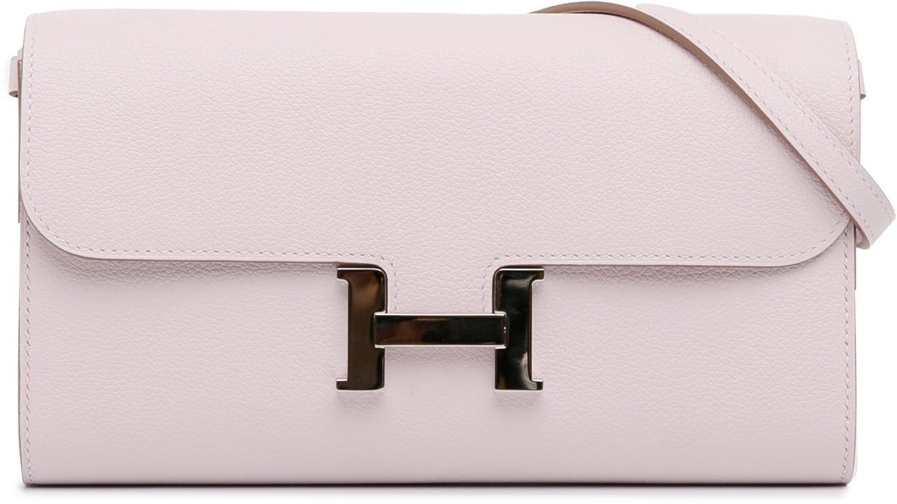 Hermès Evercolor Constance To Go Wallet Roze
