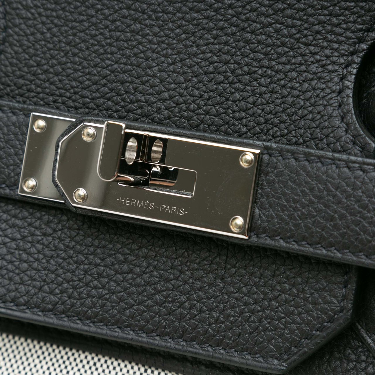 Hermès Toile Criss and Evercolor HAC Birkin 40 Grijs