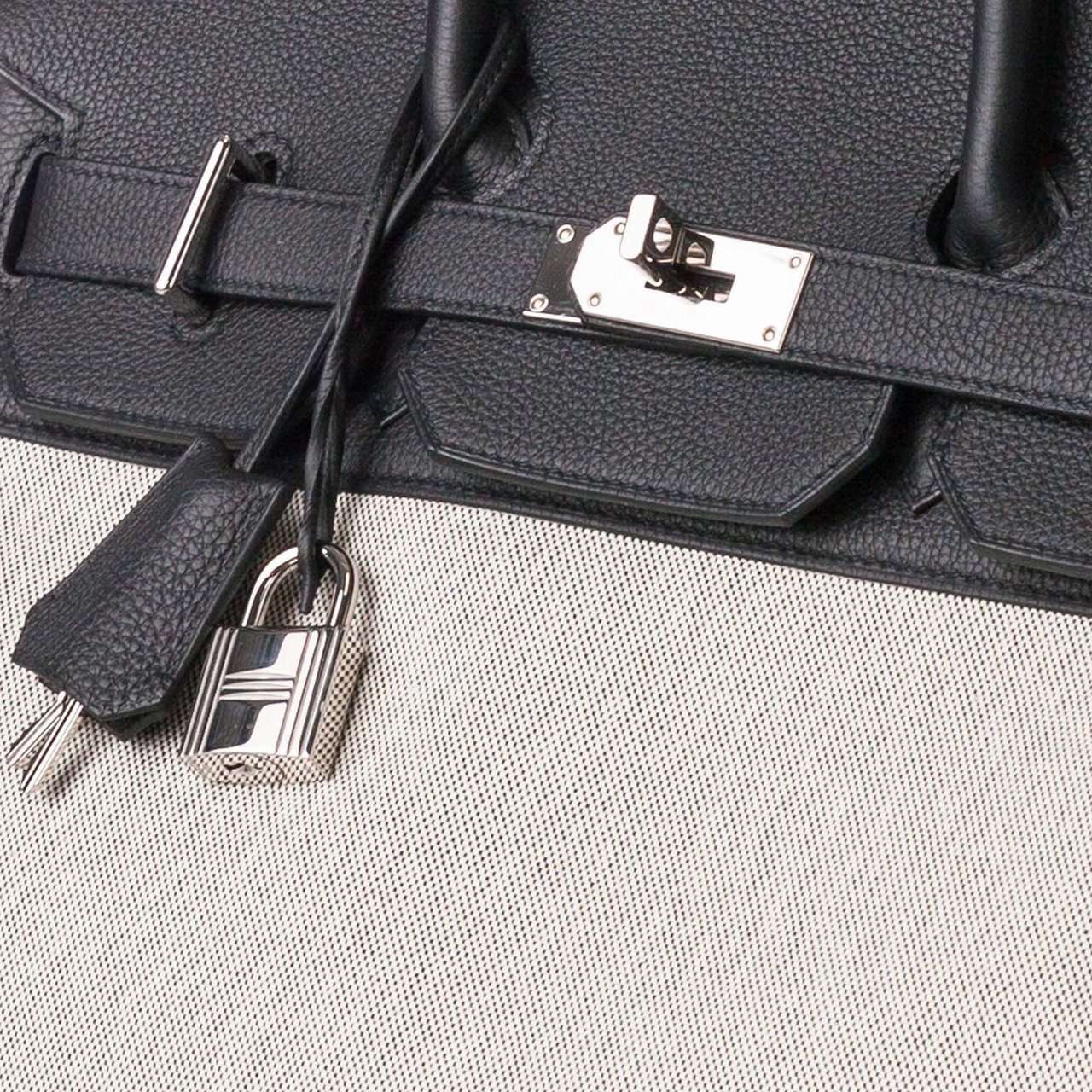 Hermès Toile Criss and Evercolor HAC Birkin 40 Grijs