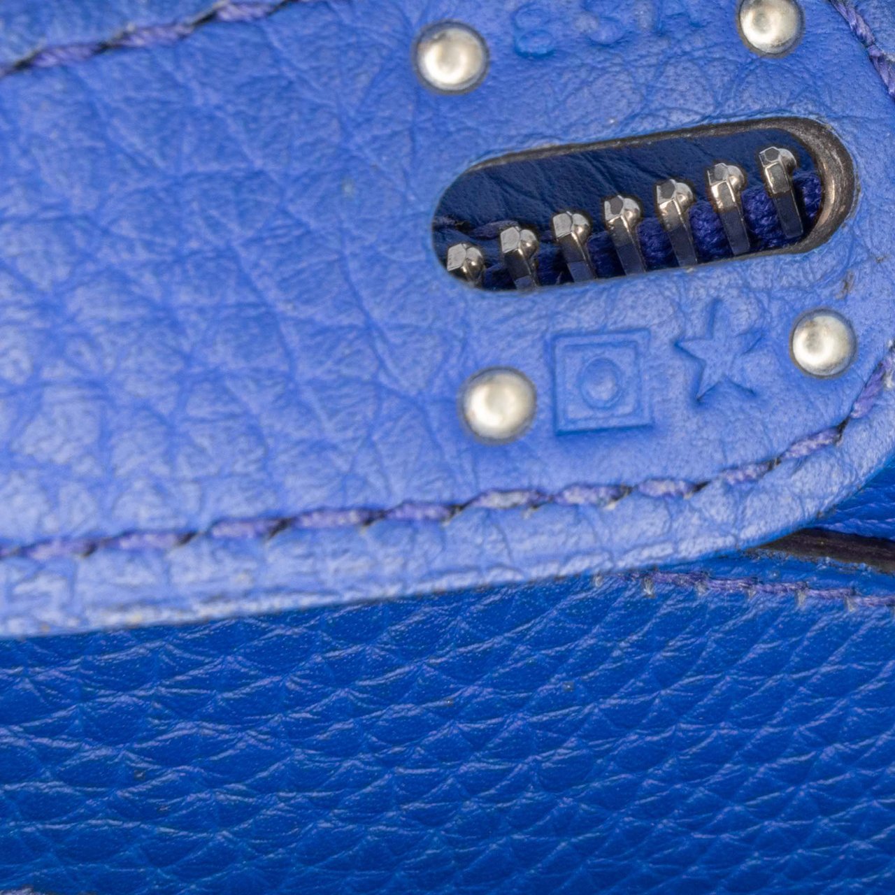 Hermès Togo Lindy 30 Blauw