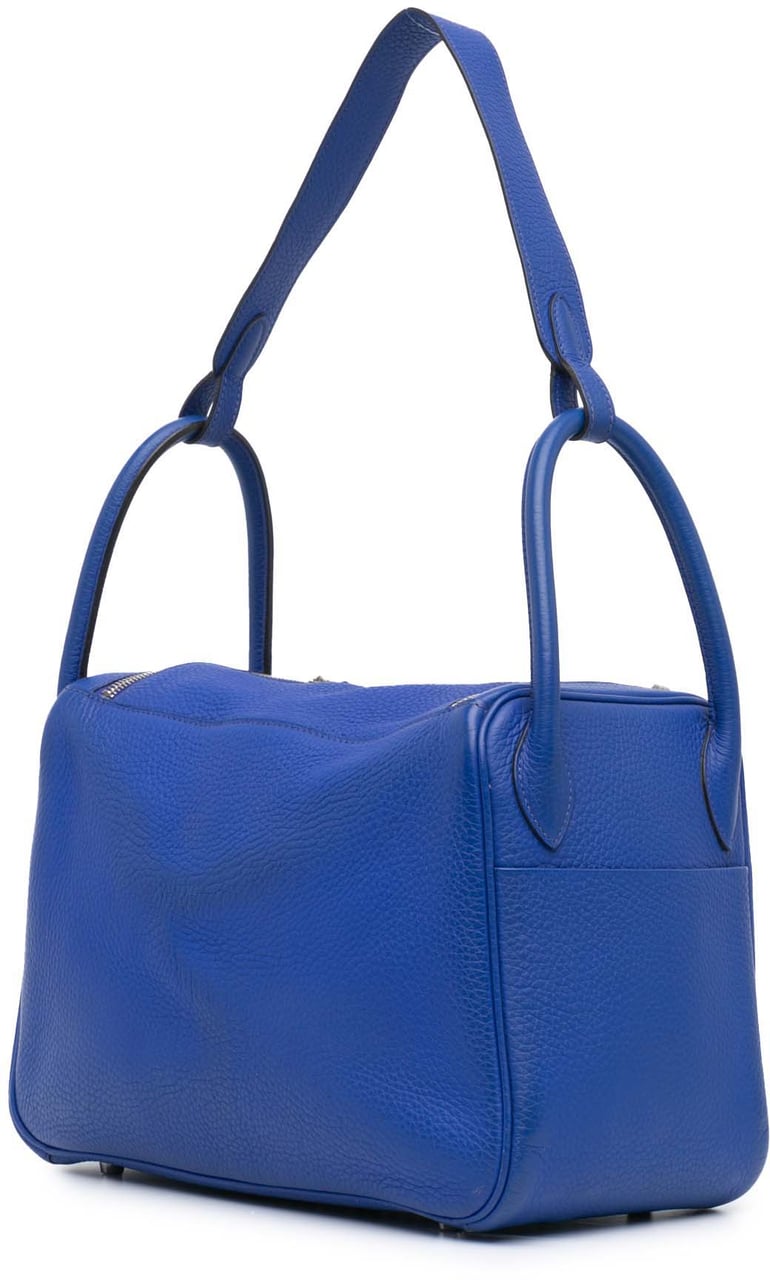 Hermès Togo Lindy 30 Blauw