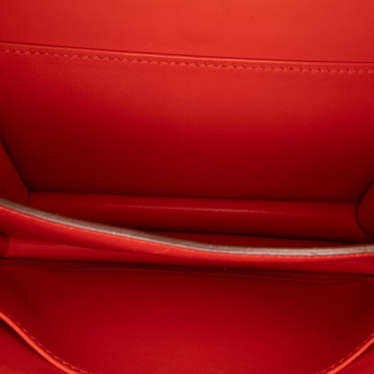 Hermès Mini Tadelakt Constance 18 Rood