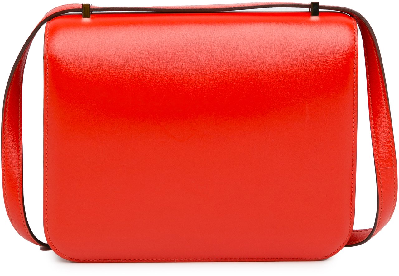 Hermès Mini Tadelakt Constance 18 Rood