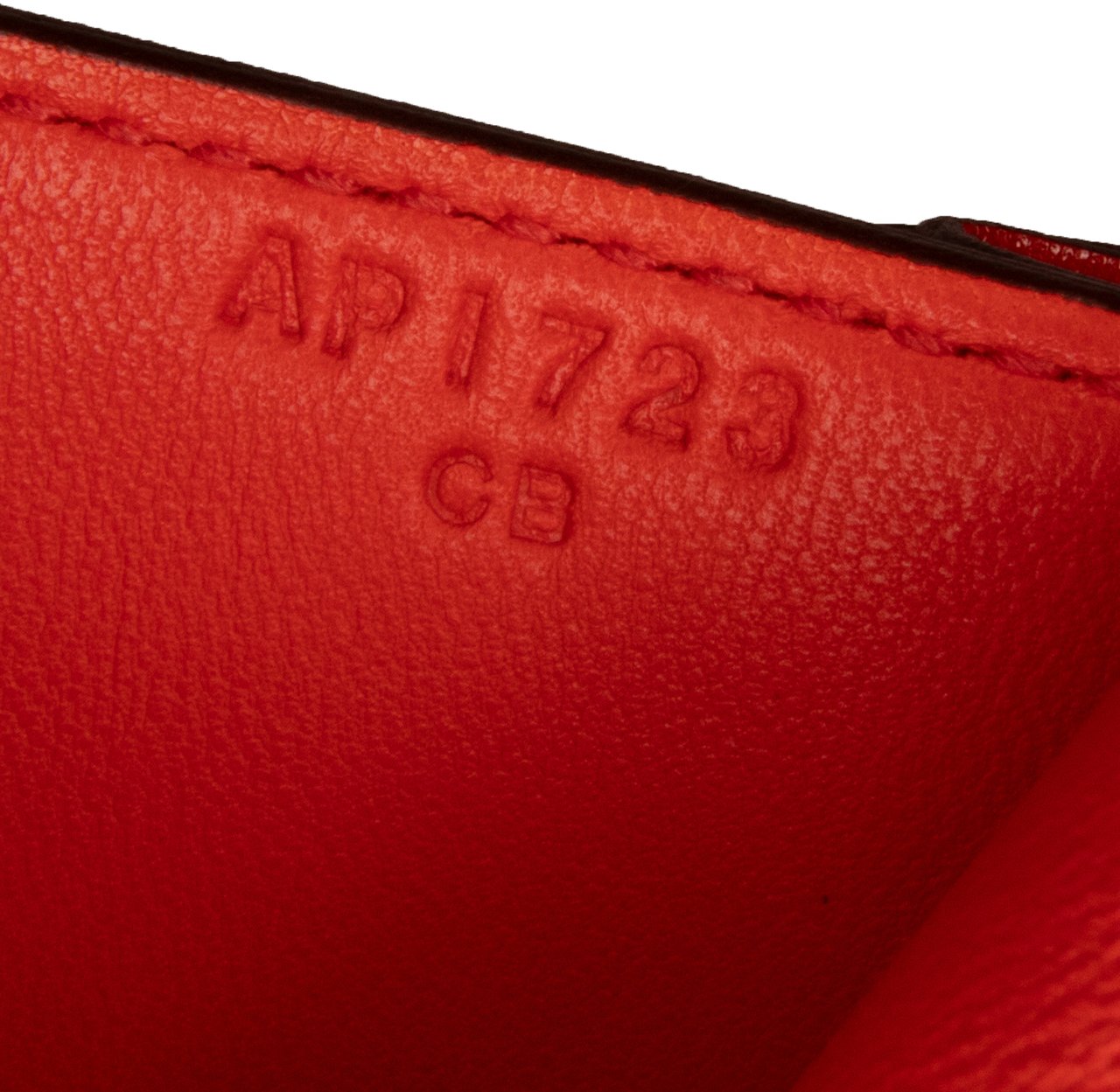Hermès Mini Tadelakt Constance 18 Rood