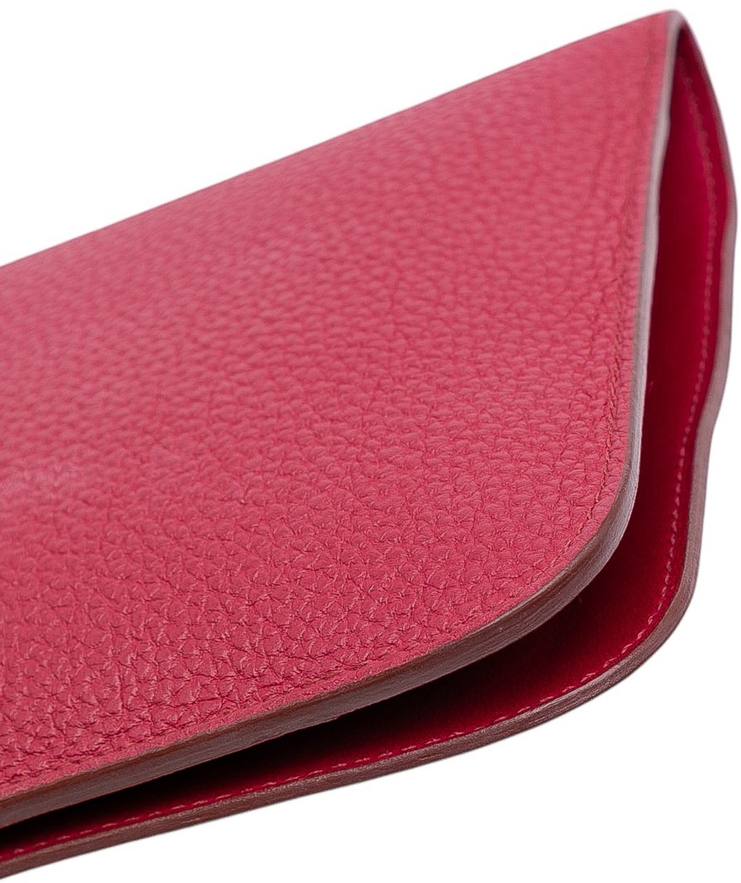 Hermès Togo Dogon Duo Wallet GM Rood