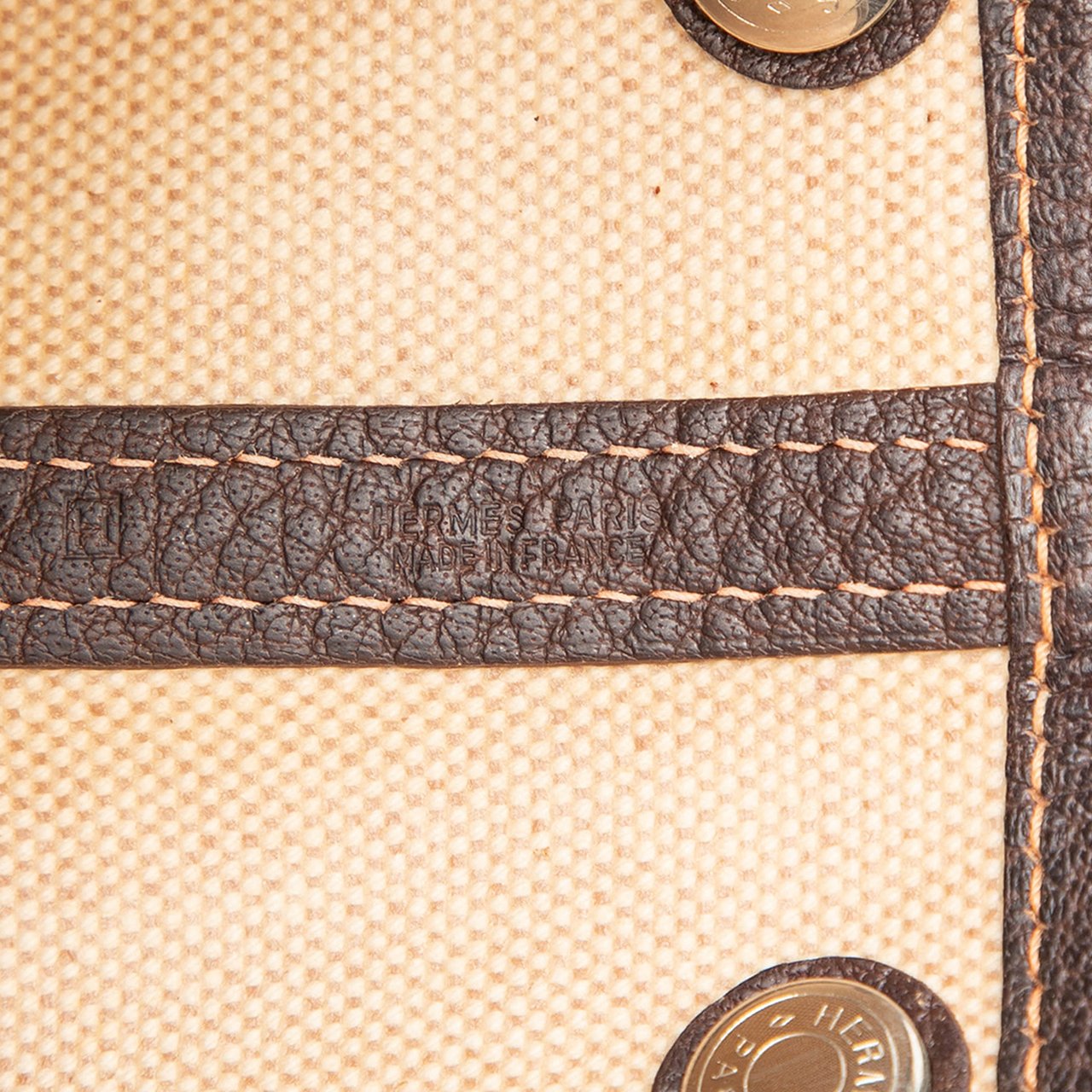 Hermès Toile and Negonda Garden Party 30 Bruin