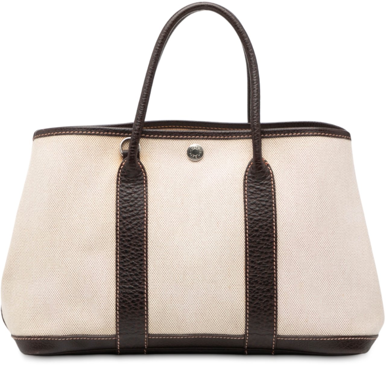 Hermès Toile and Negonda Garden Party 30 Bruin