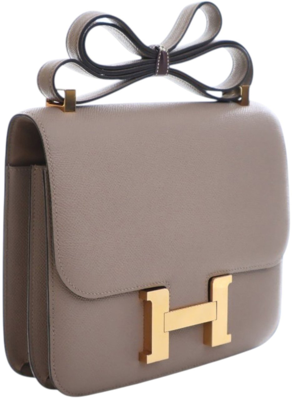 Hermès Epsom Constance 24 Bruin
