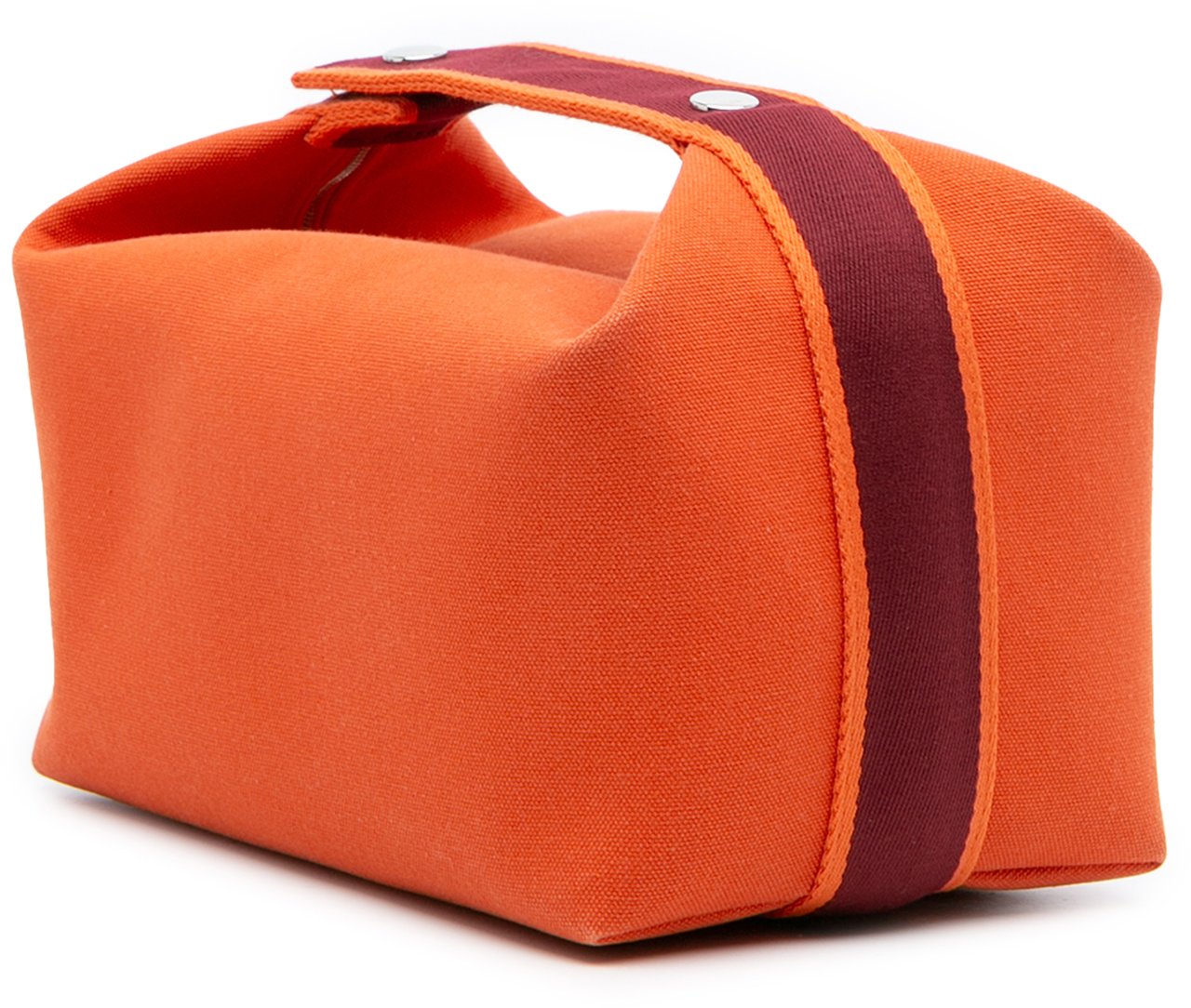 Hermès Large Canvas Bride A Brac Case Oranje
