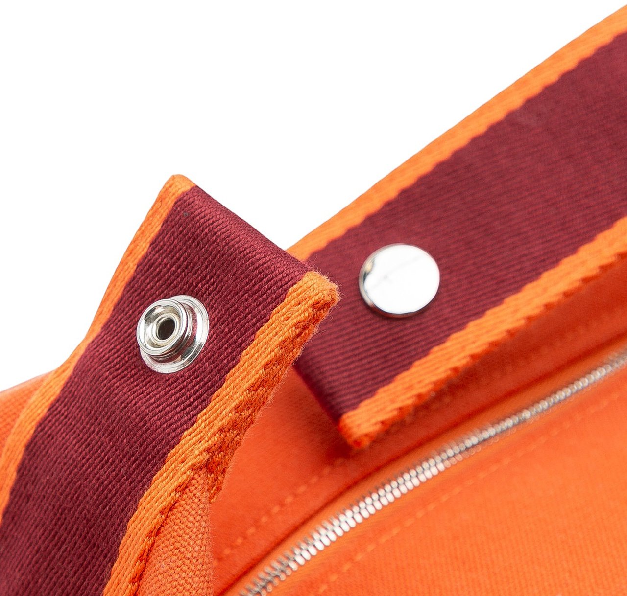 Hermès Large Canvas Bride A Brac Case Oranje