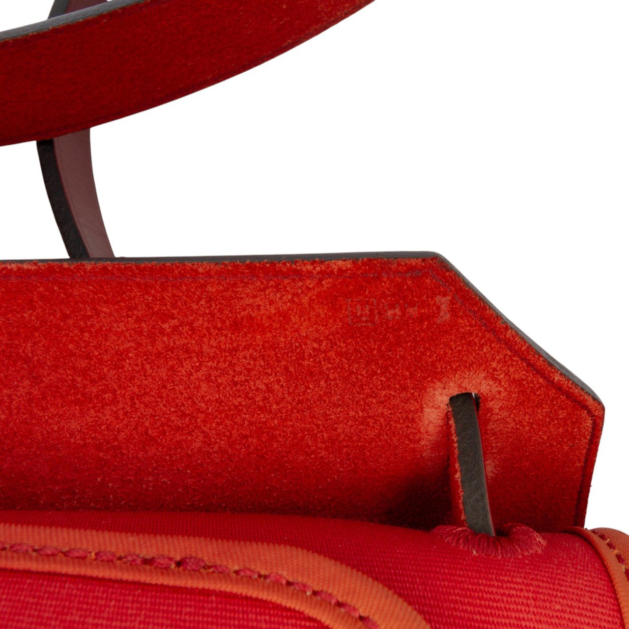 Hermès Toile Herbag Zip 31 Rood