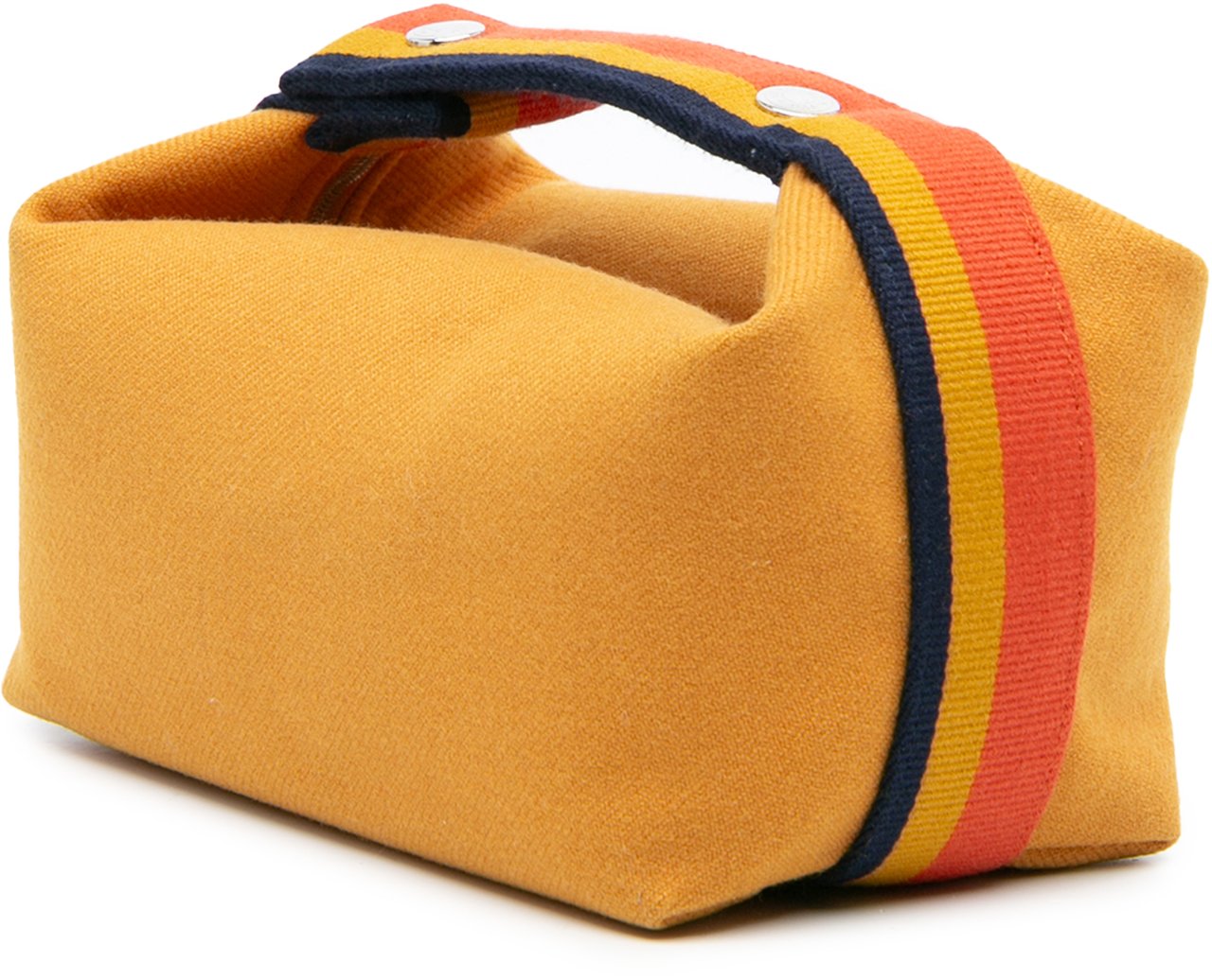 Hermès Small Wool Bride A Brac Rocabar Case Geel