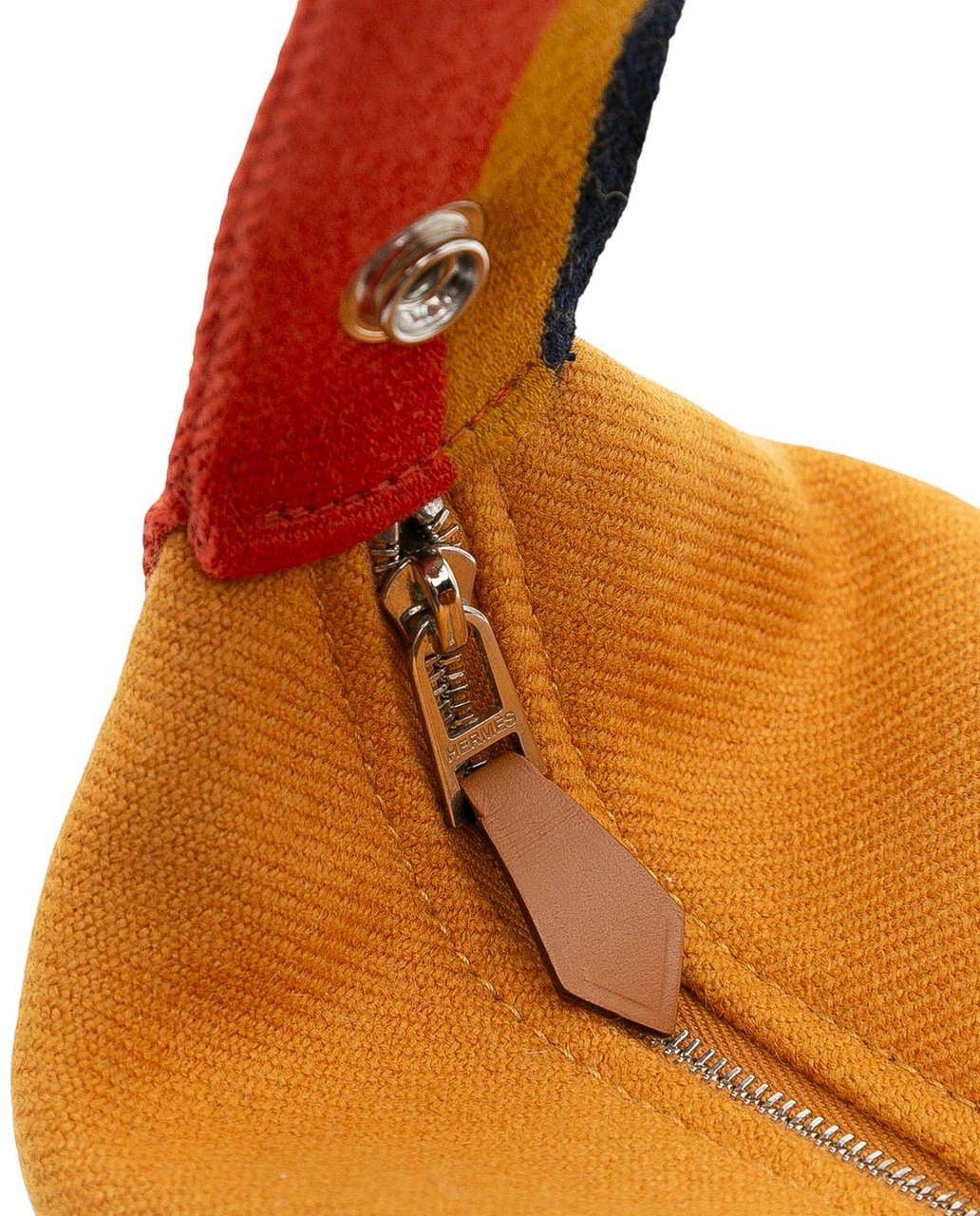 Hermès Small Wool Bride A Brac Rocabar Case Geel