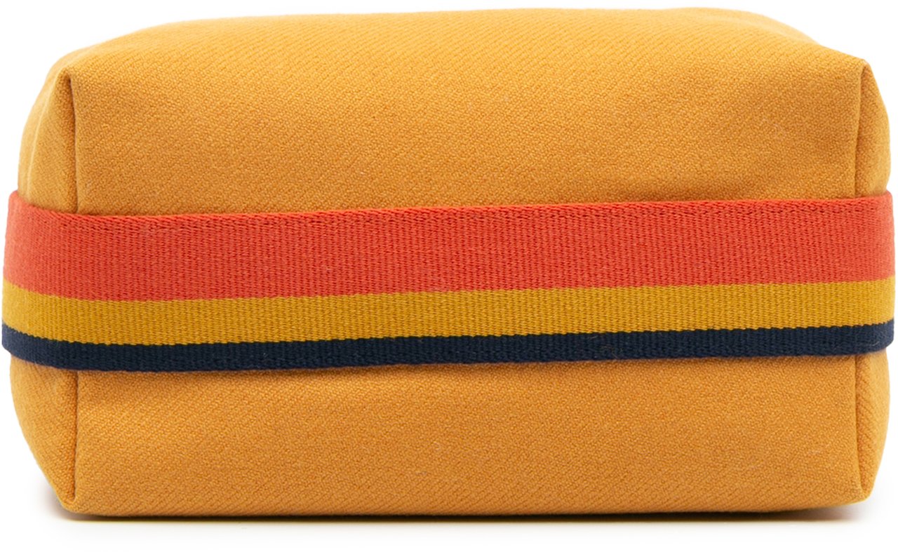 Hermès Small Wool Bride A Brac Rocabar Case Geel