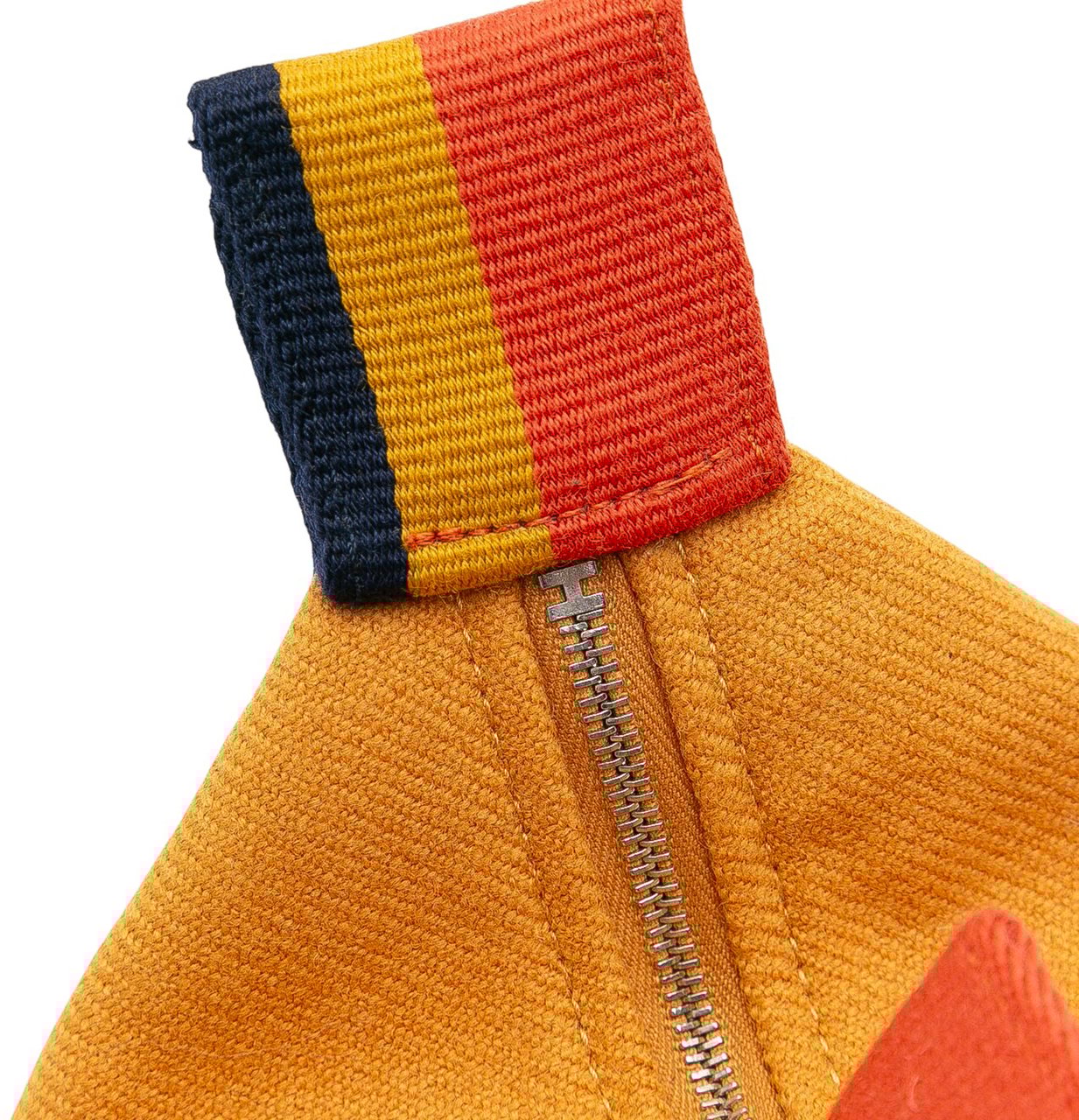 Hermès Small Wool Bride A Brac Rocabar Case Geel