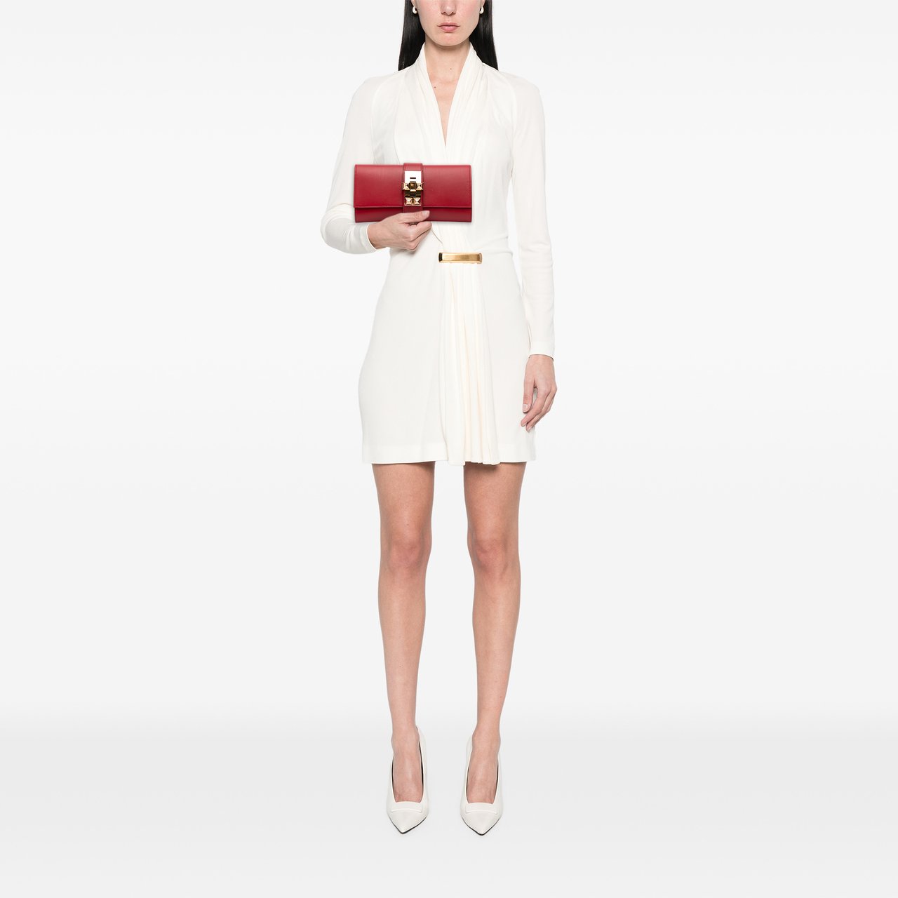 Hermès Tadelakt Medor 23 Rood