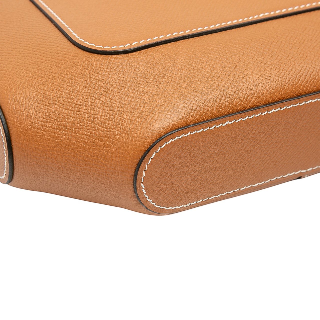 Hermès Epsom Octogone Clutch Bruin
