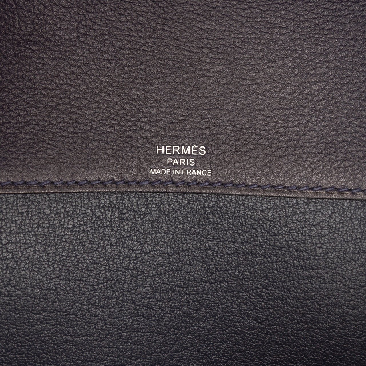 Hermès Evergrain Kelly Depeches Pouch 25 Blauw