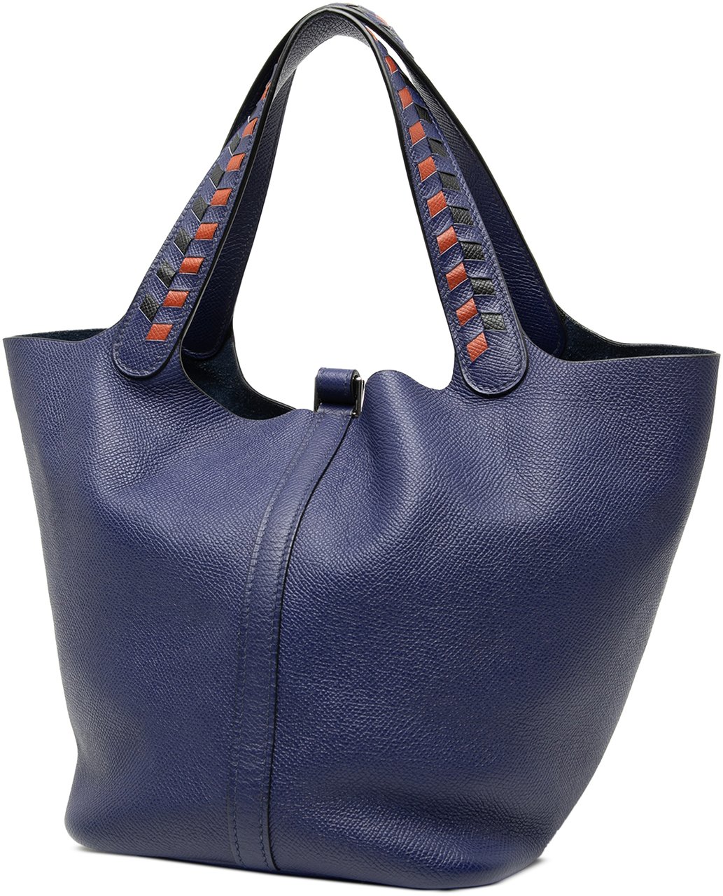 Hermès Epsom Tressage Picotin Lock 22 Blauw