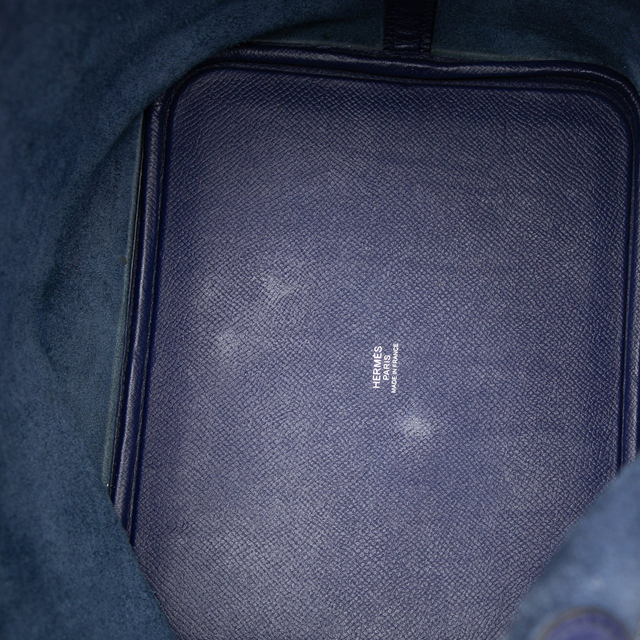 Hermès Epsom Tressage Picotin Lock 22 Blauw